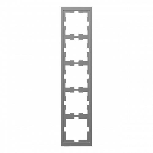 Рамка 5-постовая Schneider Electric Merten D-Life MTN4050-6536