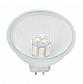Лампа светодиодная рефлекторная GU5,3 3W 2700K полусфера прозрачная 28330 - фото №3