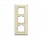 Рамка 3-постовая ABB Dynasty слоновая кость 2CKA001754A4602 - фото №1