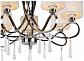 Подвесная люстра iLamp Bella RM1029/7CR - фото №2