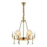 Подвесная люстра Lumina Deco Montego LDP 8010-6 F.GD