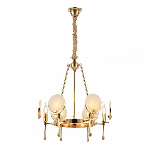 Подвесная люстра Lumina Deco Montego LDP 8010-6 F.GD