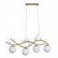 Подвесная люстра Arte Lamp Eltanin A3422SP-4GO - фото №1