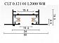 Шинопровод встраиваемый однофазный Crystal Lux CLT 0.121 01 L2000 WH - фото №2
