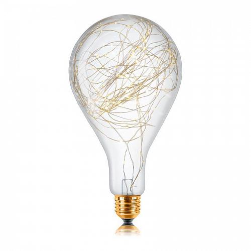 Лампа светодиодная филаментная E40 5W 2700K прозрачная 057-028