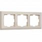 Рамка на 3 поста Werkel Stark слоновая кость W0031803 4690389161841 - фото №1
