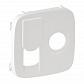 Лицевая панель Legrand Valena Allure розетки TV-RJ45 белая 754835 - фото №1