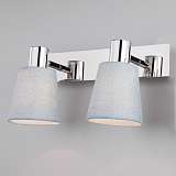 Настенный светильник Eurosvet 20080/2 хром/голубой