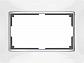 Рамка Werkel Snabb для двойной розетки белый WL03-Frame-01-DBL-white 4690389073137 - фото №1