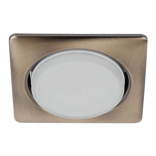 Встраиваемый светильник ЭРА GX53 KL71 SB Б0017636