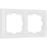 Рамка на 2 поста Werkel Snabb basic белый W0022001 4690389161346