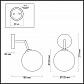 Бра Lumion Moderni Estelle 5225/1W - фото №2
