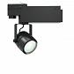 Трековый светодиодный светильник (UL-00002398) Uniel ULB-M08H-24W/NW Black - фото №1