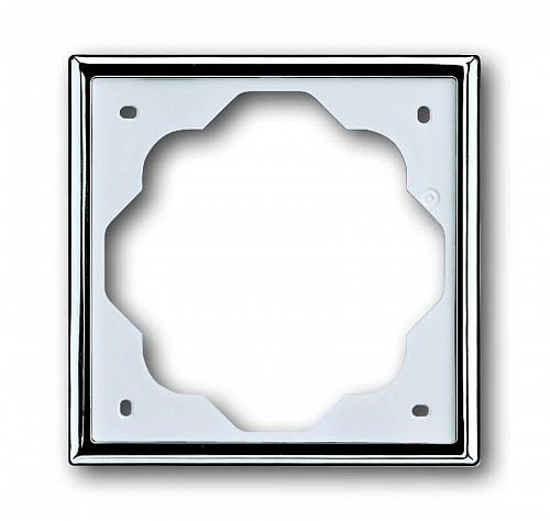 Рамка 1-постовая ABB Impuls хром 2CKA001754A4514