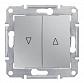 Выключатель для жалюзи злектрическая блокировка Schneider Electric Sedna SDN1300160 - фото №1