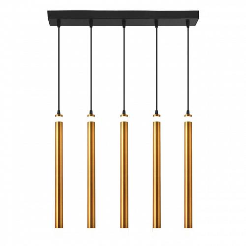 Подвесной светильник Eurosvet 50133/5 LED бронза