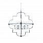 Подвесная люстра Lumina Deco Baltimore LDP 8020-6 CHR+WT - фото №3