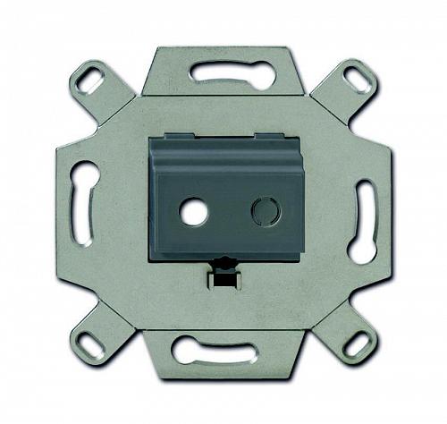 Суппорт для TRS-разъёмов ABB BJE серый 2CKA000230A0460