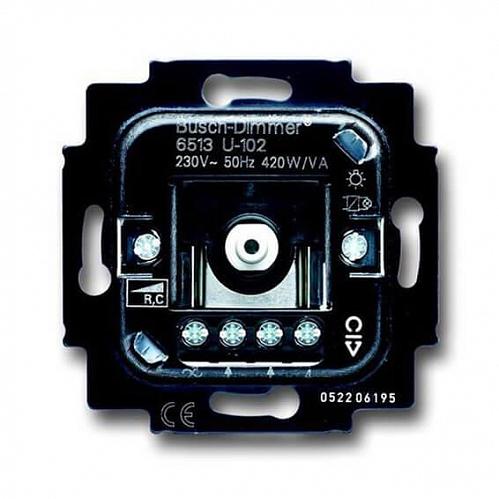 Диммер поворотный для л/н г/л ABB BJE 420W 2CKA006513A0586