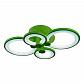 Потолочная светодиодная люстра iLedex Ring A001/4 Green - фото №1