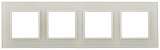 Рамка 4-постовая ЭРА Elegance 14-5104-02 Б0034525
