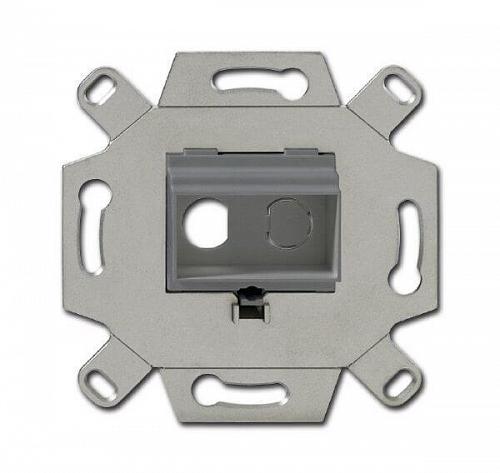 Суппорт для RCA-разъёмов ABB BJE серый 2CKA000230A0446
