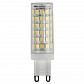 Лампа светодиодная ЭРА G9 9W 2700K прозрачная LED JCD-9W-CER-827-G9 Б0033185 - фото №1