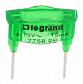 Лампа подсветки механизмов Legrand Galea Life 12V зеленая 775899 - фото №1