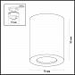 Потолочный светильник Odeon Light Hightech Aquana 3572/1C - фото №2