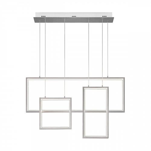 Подвесной светодиодный светильник Eurosvet Smart Direct 90278/3 сатин-никель