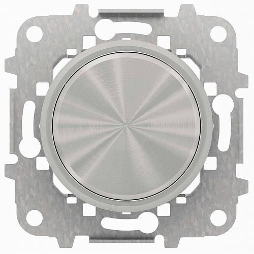 Лицевая панель ABB Sky Moon заглушка хром 2CLA860000A1401