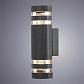Уличный настенный светильник Arte Lamp Metro A8162AL-2BK - фото №2