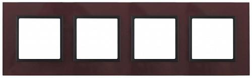Рамка 4-постовая ЭРА Elegance 14-5104-25 Б0034533