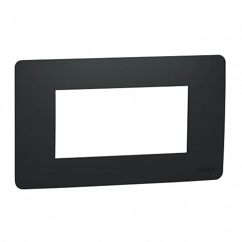 Рамка четырехмодульная Schneider Electric Unica New Modular NU210454