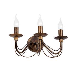 Бра с тремя плафонами российского производства