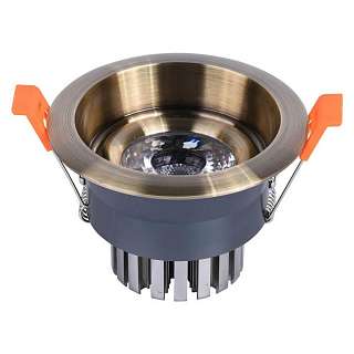 Светильники Downlight бронзового цвета