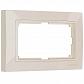 Рамка для двойной розетки Werkel Snabb basic слоновая кость W0082003 4690389161506 - фото №1