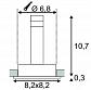 Встраиваемый светильник SLV New Tria 68 Square 113470 - фото №2