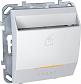 Выключатель карточный Schneider Electric Unica 10A MGU5.283.18ZD - фото №1