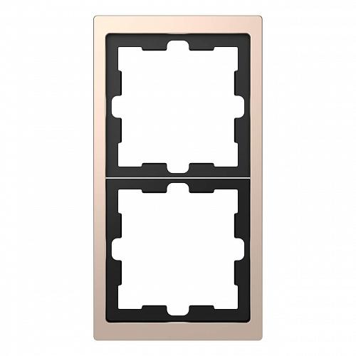 Рамка 2-постовая Schneider Electric Merten D-Life MTN4020-6551