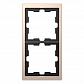 Рамка 2-постовая Schneider Electric Merten D-Life MTN4020-6551 - фото №1
