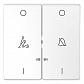 Клавиша двойная Schneider Electric Merten D-Life MTN3429-6035 - фото №1