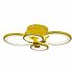 Потолочная светодиодная люстра iLedex Ring A001/4 Yellow - фото №1