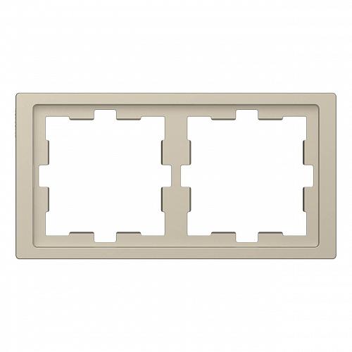 Рамка 2-постовая Schneider Electric Merten D-Life MTN4020-6533