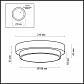 Потолочный светильник Odeon Light Holger 2744/1C - фото №2