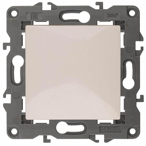 Выключатель кнопочный ЭРА Elegance 10AX 250V 14-1111-02 Б0047863