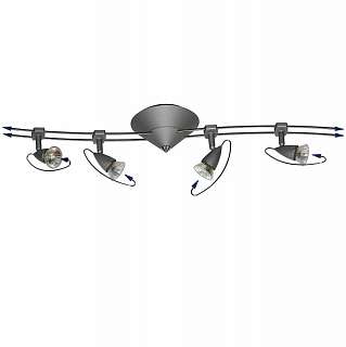 Трековые системы в сборе серого цвета