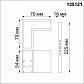 Коннектор L-образный Novotech Shino Flum 135121 - фото №2
