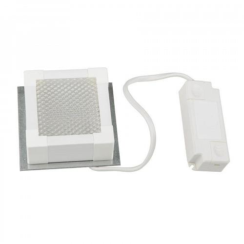 Встраиваемый светодиодный светильник Uniel ULP-1010 7W/4000К Ip40 Grilyato White UL-00007426