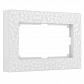 Рамка Werkel Hammer для двойной розетки белый W0082401 4690389163593 - фото №1